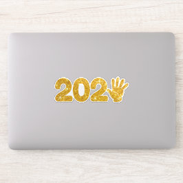 Adesivo Festa de Ano Novo 2025 - Feliz ano novo 2025