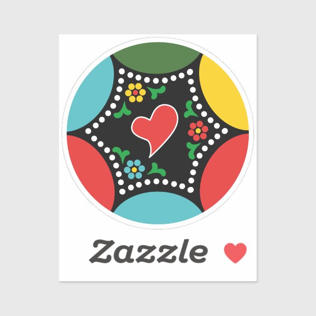 Adesivo Festa e presentes de Natal Portugueses do Coração (Folha)