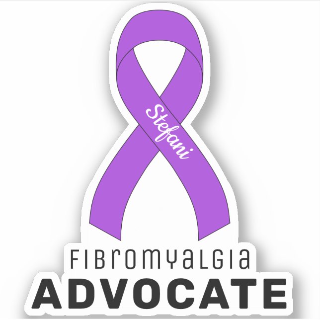 Adesivo Fibromialgia Advocate vinil Sticker (Frente)