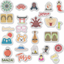 Ficha técnica dos ícones da cultura do Japão