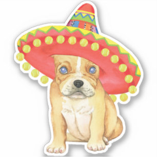 Adesivo Fiesta French Bulldog Vinyl Sticker