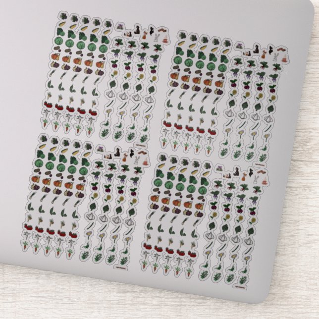 Adesivo Fig's Garden Stickers Sheet (Detalhe)