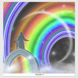 Adesivo Figura Misteriosa no Stargate Inter-Dimensional