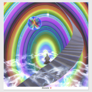 Adesivo Figura Misteriosa no Stargate Inter-Dimensional