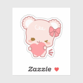 Adesivo filhotes de açúcar fofo