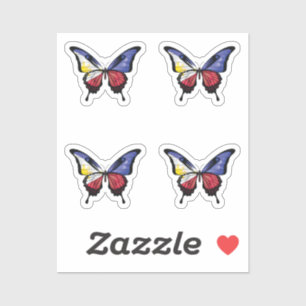 Adesivo Filipinas - Bandeja-borboleta