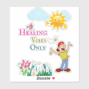 Adesivo Fique bem logo