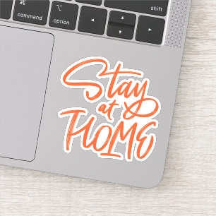 Adesivo Fique em casa
