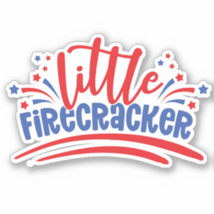 Adesivo Firecracker 4 de julho
