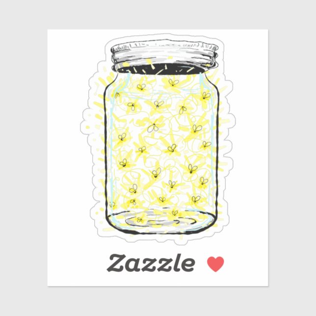 Adesivo Firefly Frenzy (Folha)