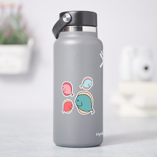 Adesivo Fishes Whimsical (HidroFlask)