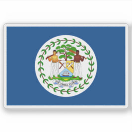 Adesivo Flag of Belize (1950-1981)