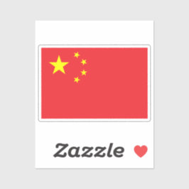Adesivo Flag of China