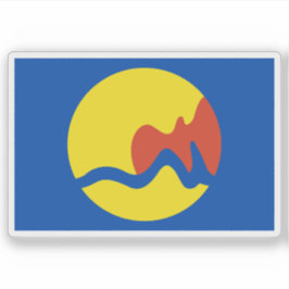 Adesivo Flag of Grand Rapids, Michigan, USA