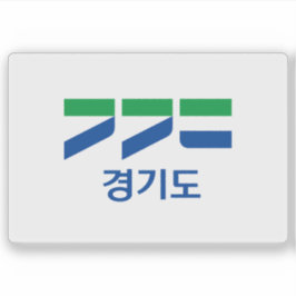 Adesivo Flag of Gyeonggi Province, South Korea