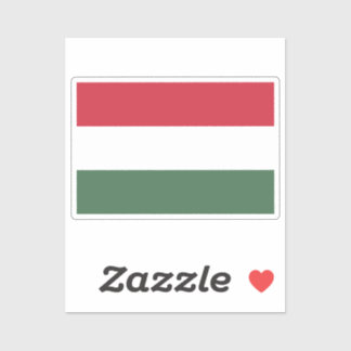 Adesivo Flag of Hungary custom-cut 