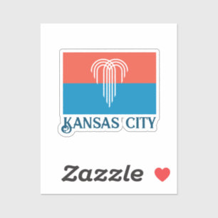 Adesivo Flag of Kansas City (2023), Missouri