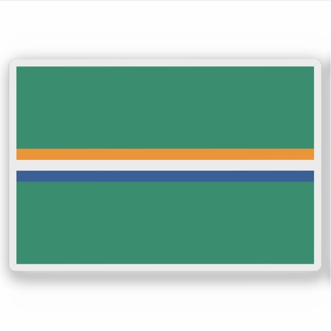 Adesivo Flag of Kavangoland, the Republic of South Africa (Frente)