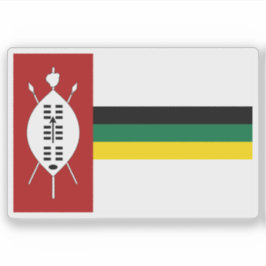 Adesivo Flag of KwaZulu (1985-1984), Rep. of South Africa
