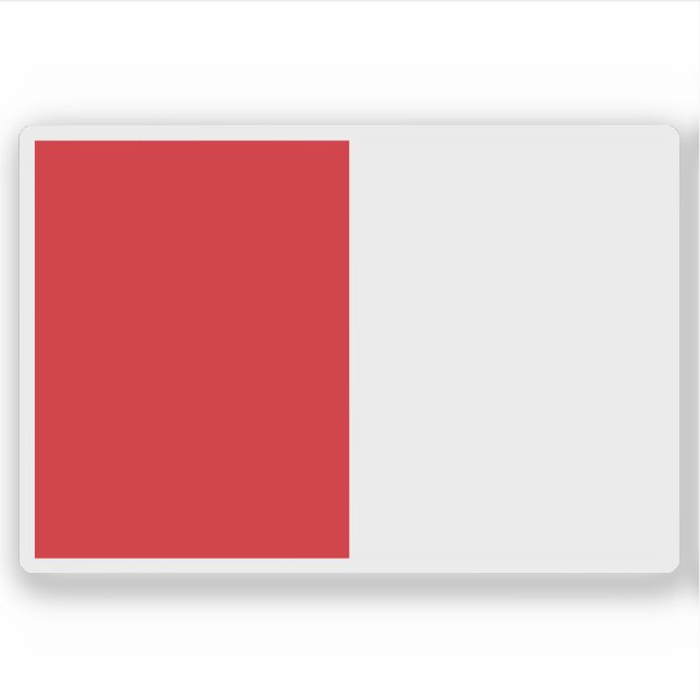 Adesivo  Flag of Lubumbashi, DR Congo (Frente)