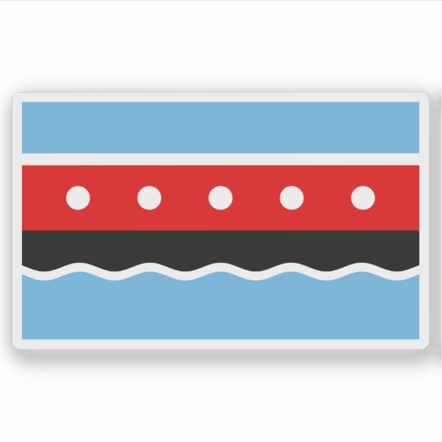 Adesivo Flag of Maryhill, Scotland (Frente)