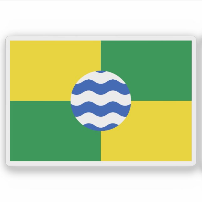 Adesivo Flag of Nairobi, the Republic of Kenya (Frente)