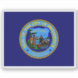 Adesivo Flag of Providence, Rhode Island, USA