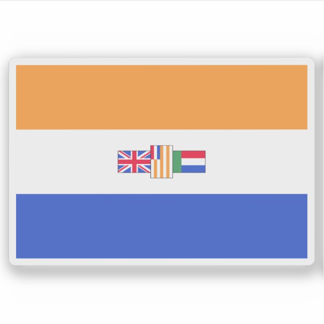 Adesivo Flag of South Africa (1982–1994), Africa (Frente)