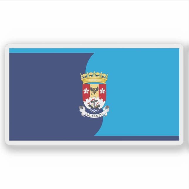 Adesivo Flag of South Lanarkshire, Scotland (Frente)