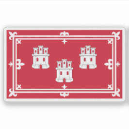 Adesivo Flag of the city of Aberdeen, Scotland