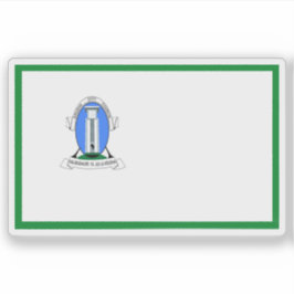 Adesivo Flag of the city of Arusha, Tanzania