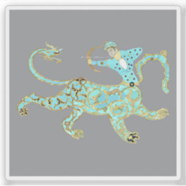 Adesivo Flag of the city of Isfahan or Esfahan, Iran