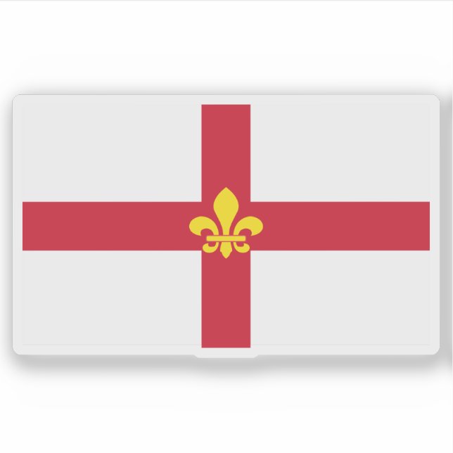 Adesivo Flag of the city of Lincoln, England (Frente)