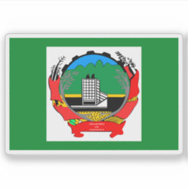 Adesivo Flag of the city of Nampula, Mozambique