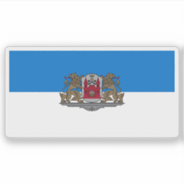 Adesivo Flag of the city of Riga, Latvia