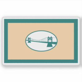 Adesivo Flag of the city of San Ignacio, Belize