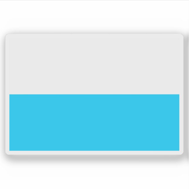 Adesivo Flag of the city of Santa Marta, Belize (Frente)