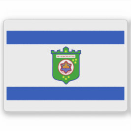 Adesivo Flag of the city of Tel Aviv, Israel
