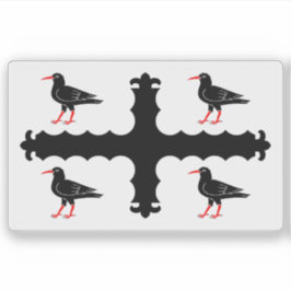 Adesivo Flag of the county of Flintshire, Wales