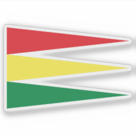 Adesivo Flag of The Ethiopian Empire (1881-1889), Ethiopia