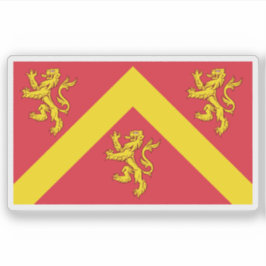 Adesivo Flag of the island of Anglesey, Wales