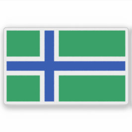 Adesivo Flag of the island of South Uist, Scotland