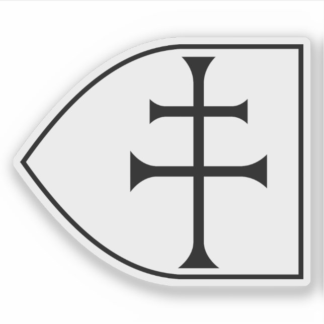 Adesivo Flag of The Kingdom of Makuria (400-1590) (Frente)