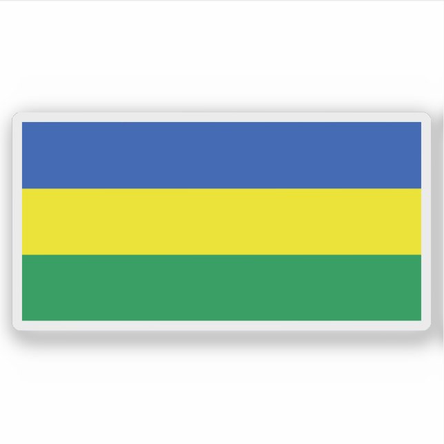 Adesivo Flag of the Republic of the Sudan (1956-1969) (Frente)