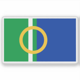 Adesivo Flag of the town of Calne, England