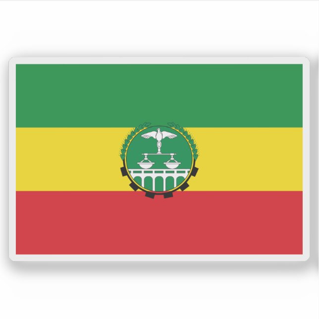 Adesivo Flag of The Transitional Government of Ethiopia (Frente)