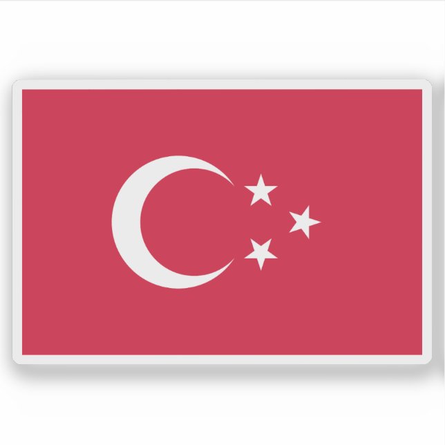 Adesivo Flag of Turco-Egyptian Sudan (1867-1881) (Frente)