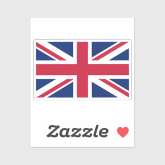 Adesivo Flag of United Kingdom custom-cut