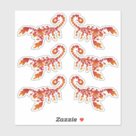 Adesivo Flames Scorpion Stick