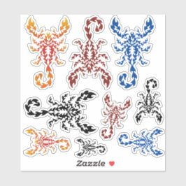 Adesivo Flames Scorpion Stick